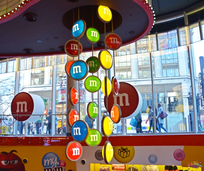 loja m&m's em londres