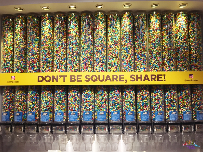 loja m&m's em londres