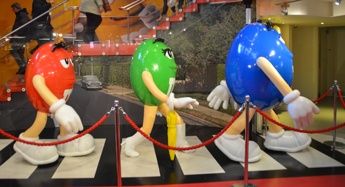 loja m&m's em londres