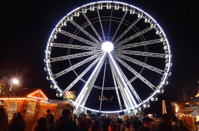 roda gigante winter in wonderland