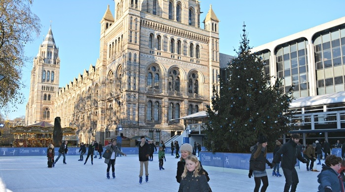 Pista de Patinação no Gelo do Museu de História Natural