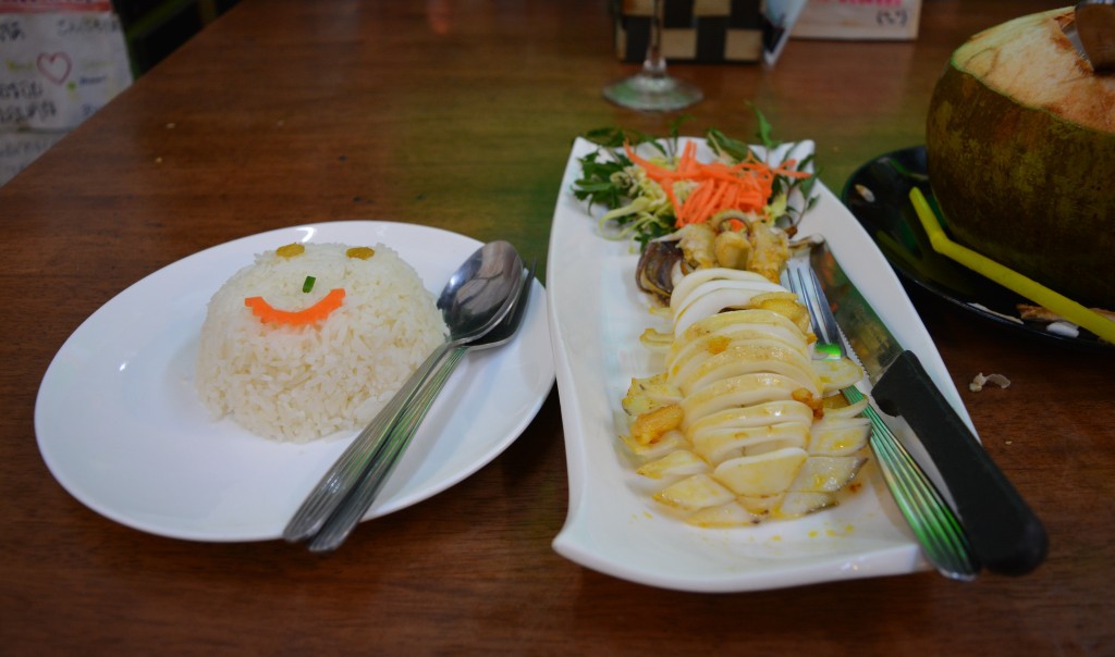 comidas na Tailandia