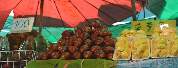 Comidas na Tailândia
