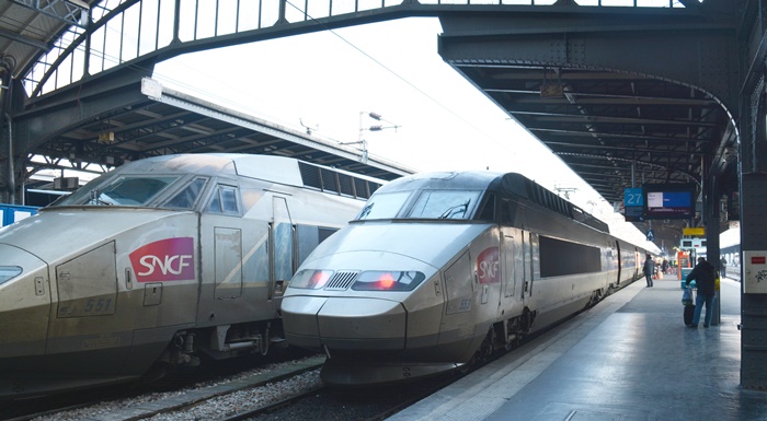 como viajar de trem na frança