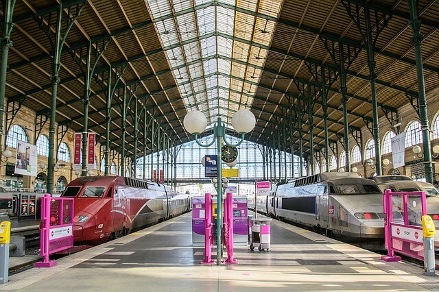 como viajar de trem na frança