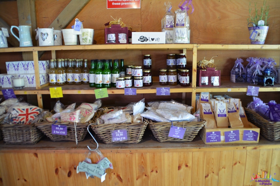 produtos de lavanda