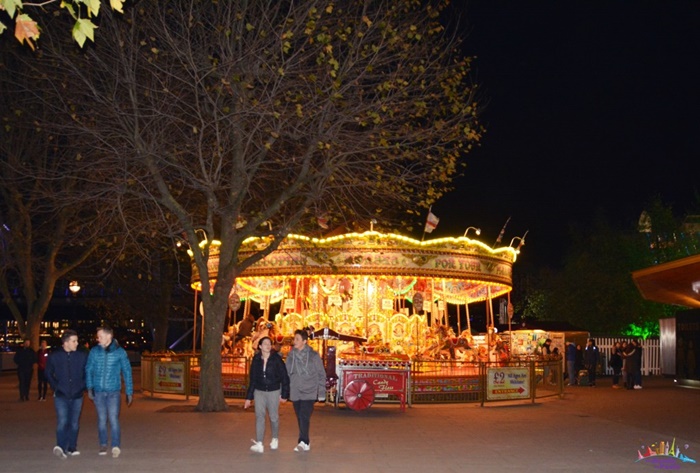 mercado de natal do southbank centre