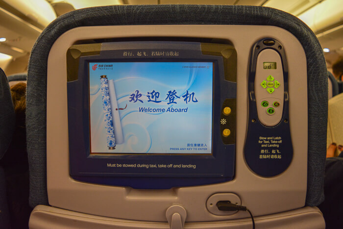 Como é Viajar pela Air China
