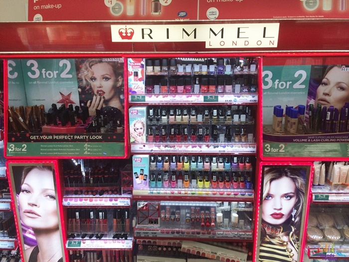 cosméticos em londres