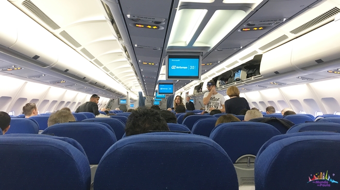 aviao por dentro