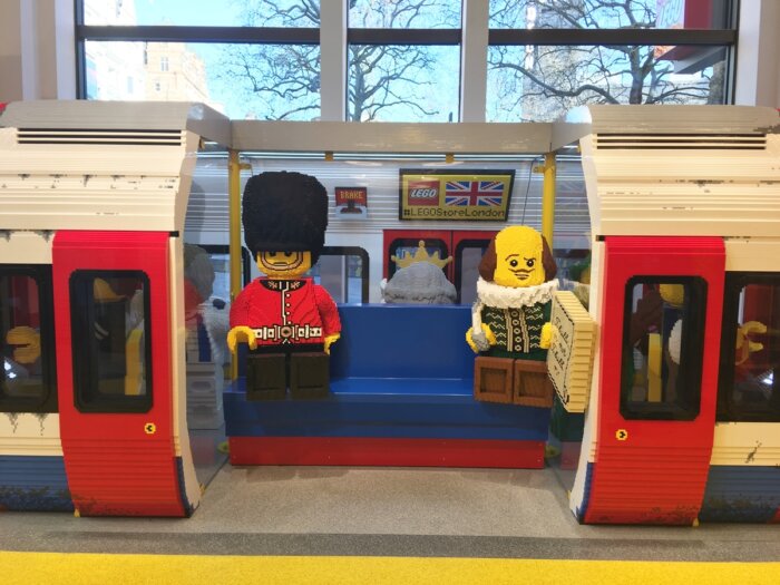 loja lego em londres