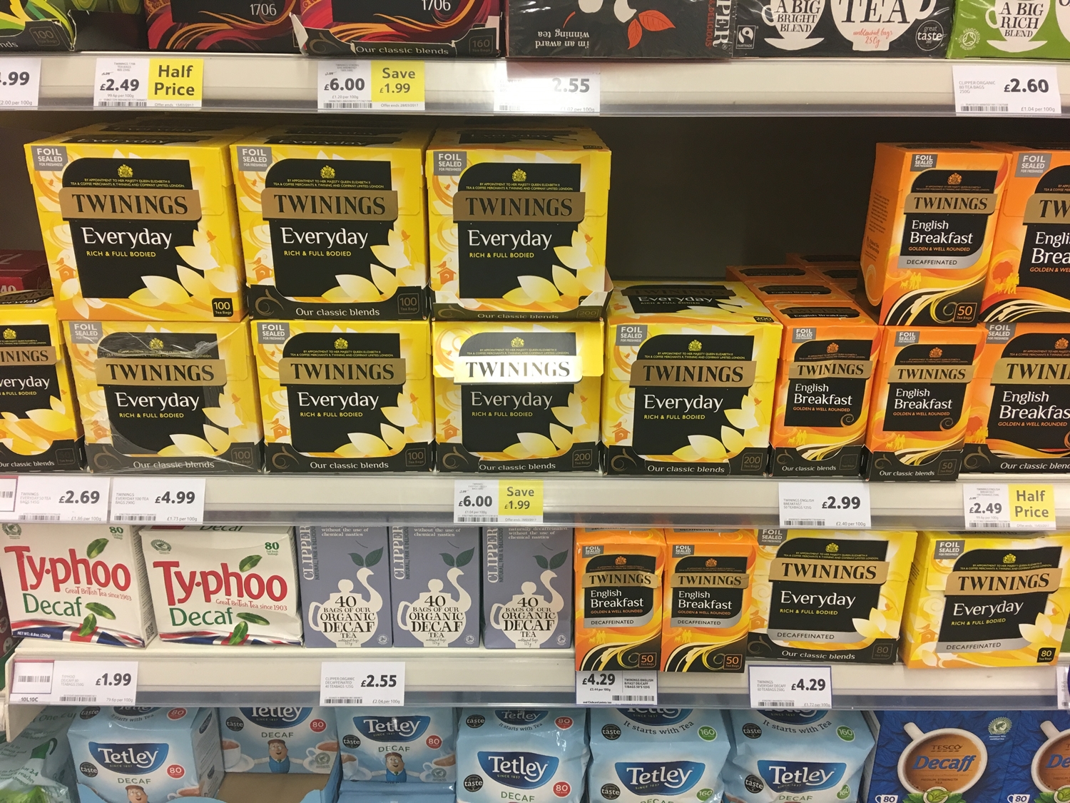 o que comprar no supermercado em londres