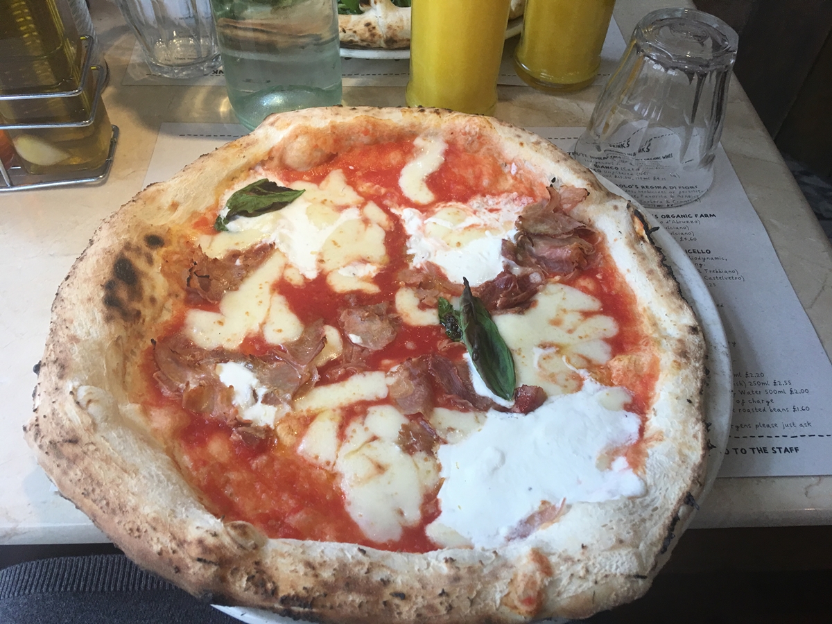 pizza boa e barata em londres