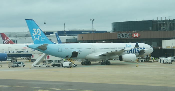 como é voar na air transat