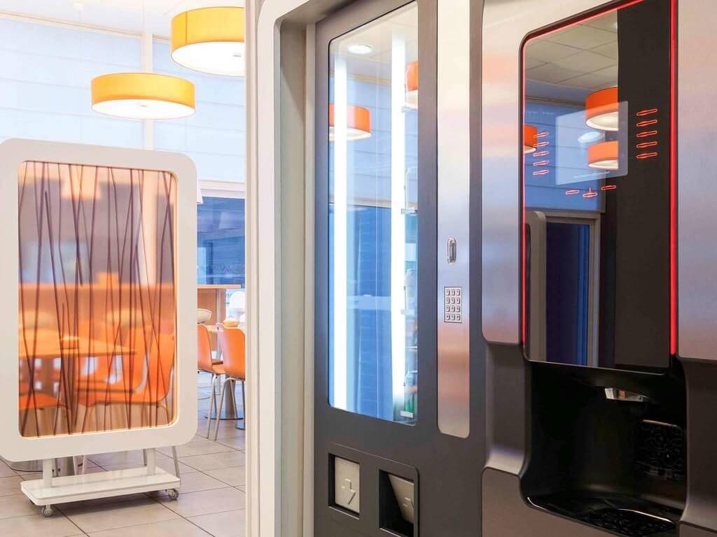 maquina de snack hotel ibis budget