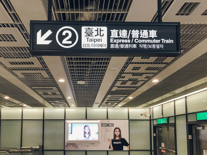 como ir do aeroporto de taipei ao centro