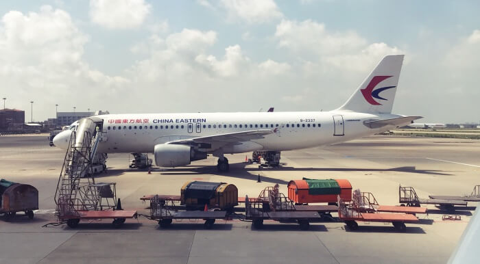 como é voar com a china eastern