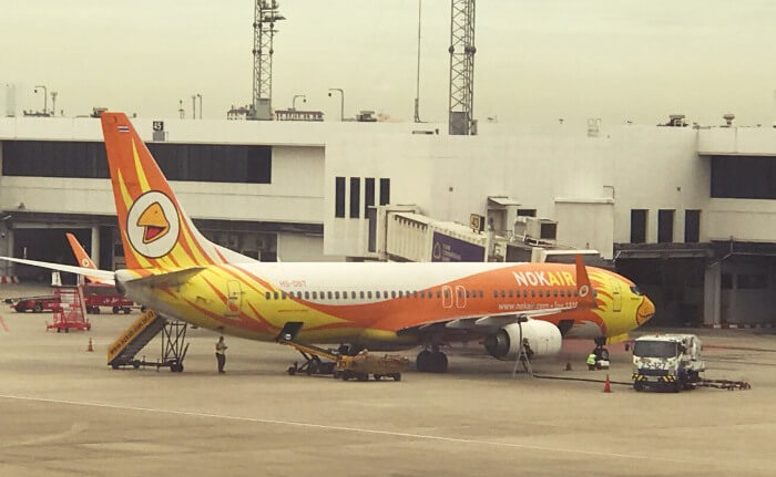 como é voar com a nok air