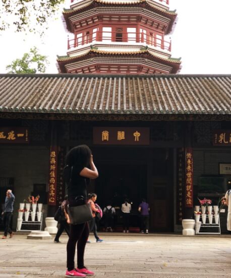 negra na china