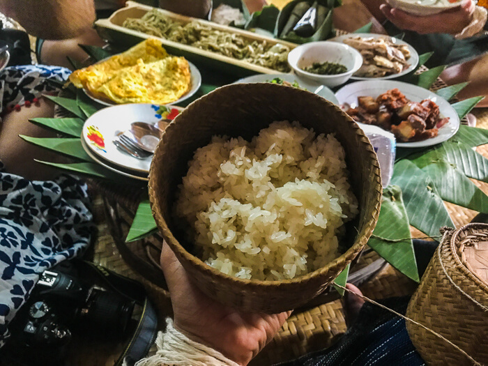 comida típica do laos