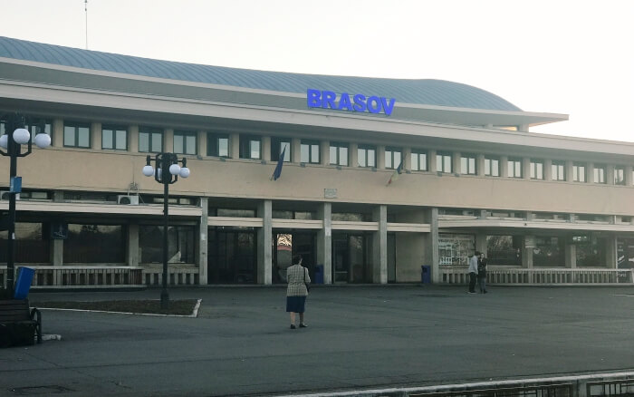 trem na romênia