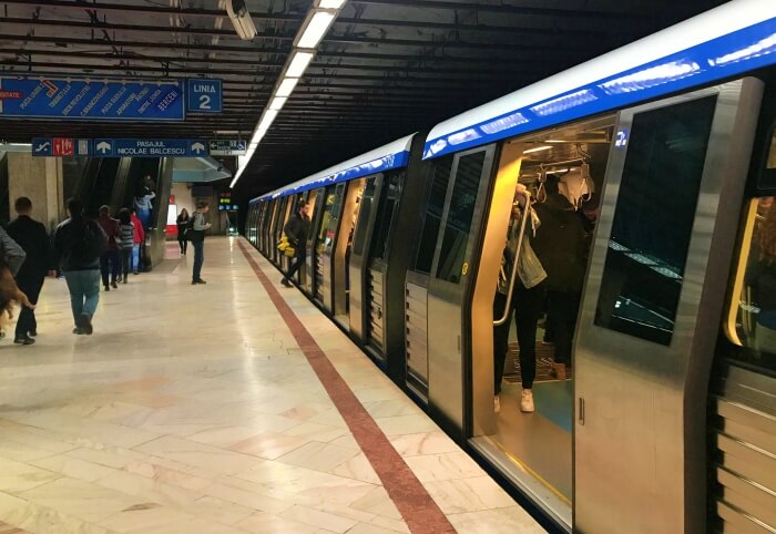 metro em bucareste