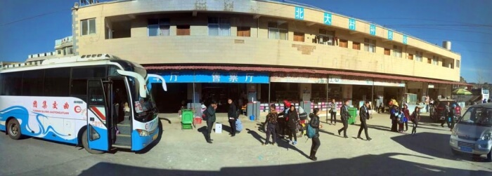 viajar de ônibus na china