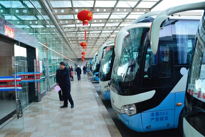 Viajar de Ônibus na China