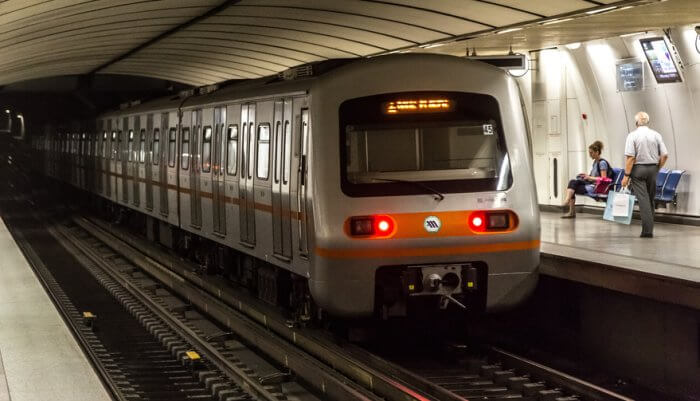 atenas metrô 