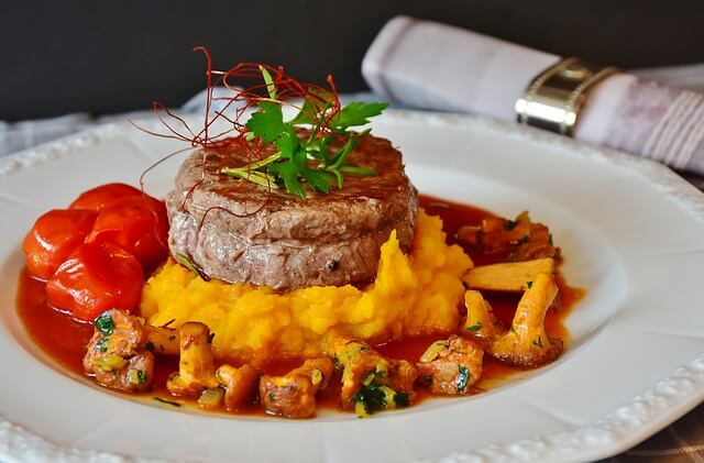 comida restaurante carne