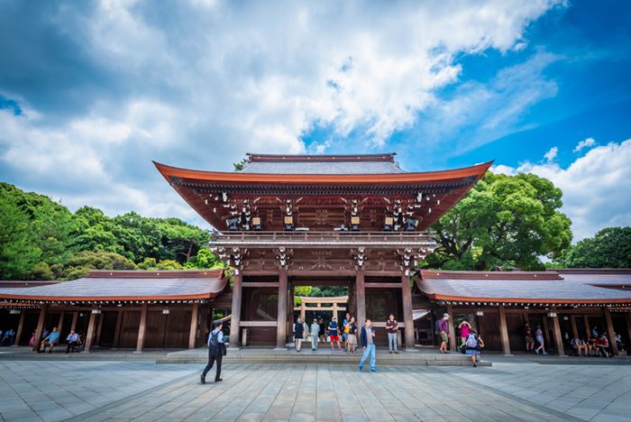 santuário meiji tóquio