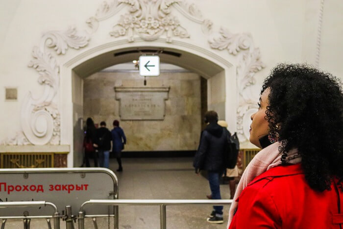 metrô de moscou