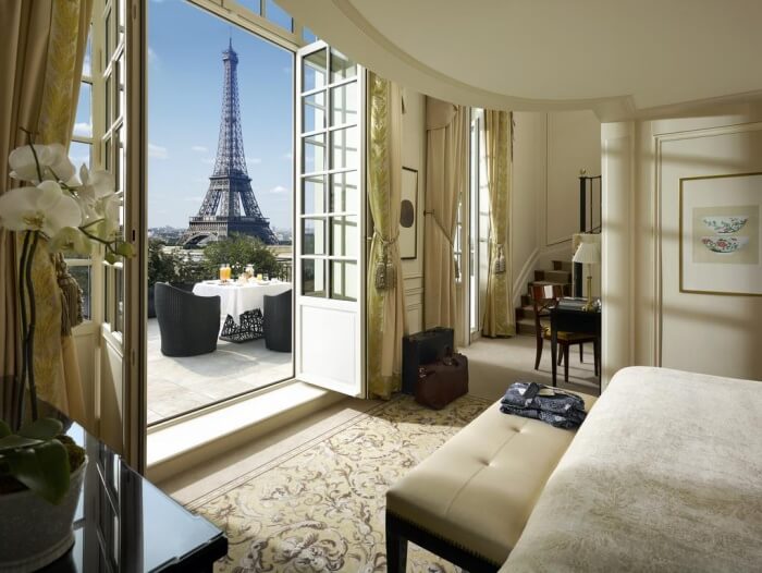 hotel paris vista torre eiffel