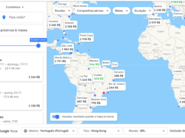 como usar o google flights