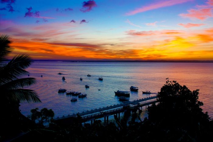 por do sol morro de sao paulo