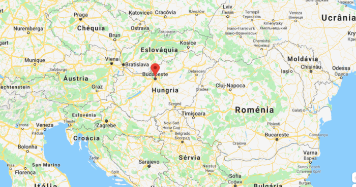 onde fica budapeste