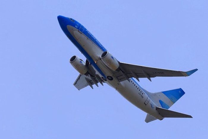 avião aerolineas argentinas