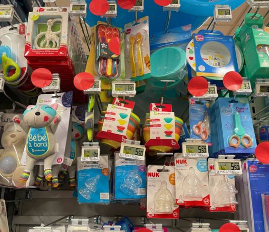 produtos de bebê em paris