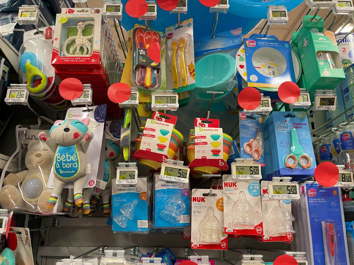 produtos de bebê em paris
